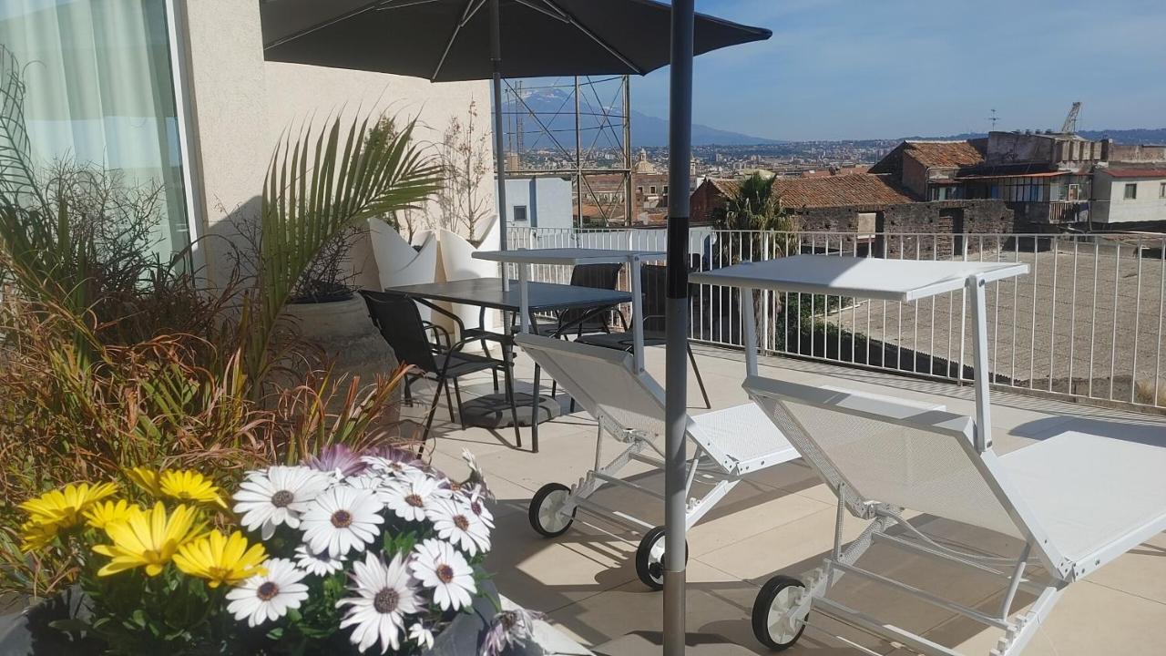 Attico Sul Porto Di Catania E Vista Vulcano Экстерьер фото